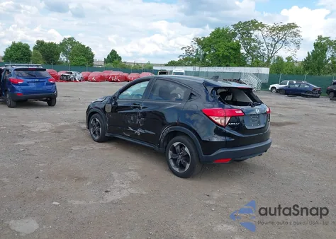 2018 Honda Hr-V Ex z USA, uszkodzony, nr VIN 3CZRU6H51JM728448